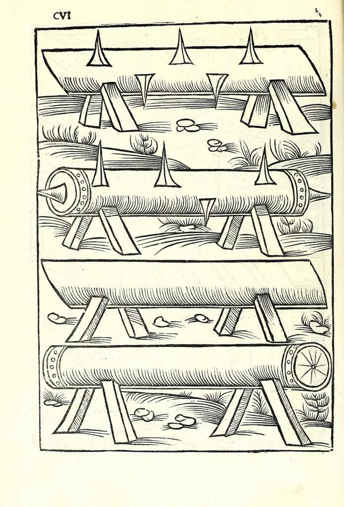 An illustration from Vegecivs De re miltari, 1511, leaf 110
