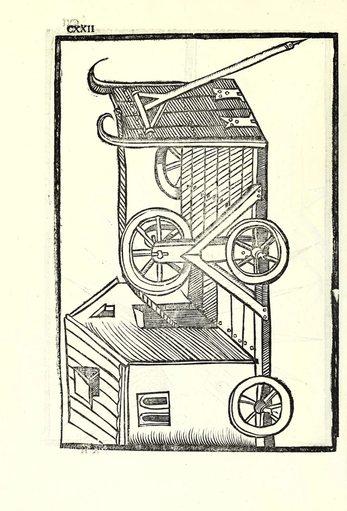 An illustration from Vegecivs De re miltari, 1511, leaf 116