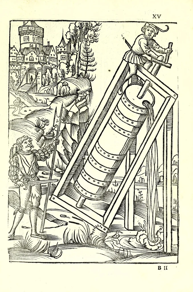An illustration from Vegecivs De re miltari, 1511, leaf 19