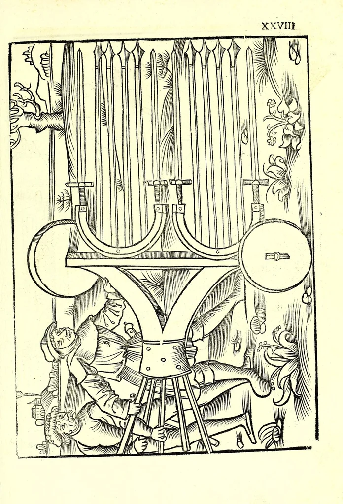 An illustration from Vegecivs De re miltari, 1511, leaf 37