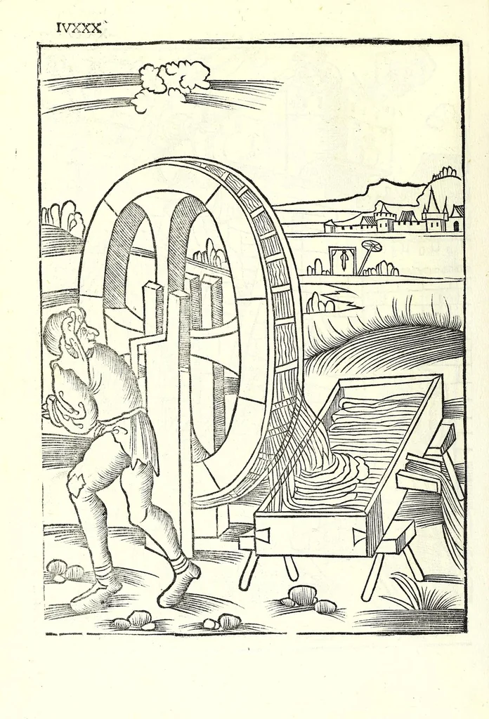 An illustration from Vegecivs De re miltari, 1511, leaf 40