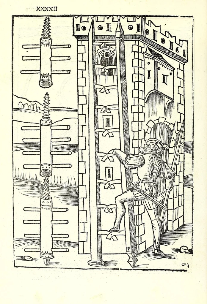 An illustration from Vegecivs De re miltari, 1511, leaf 46