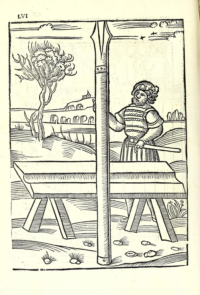 An illustration from Vegecivs De re miltari, 1511, leaf 60