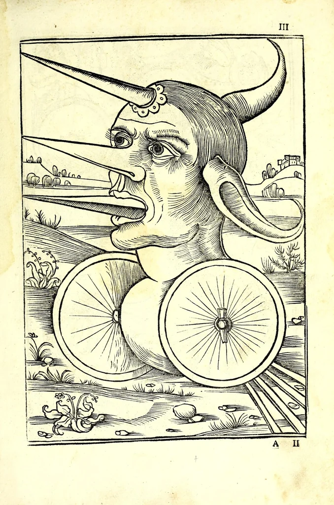 An illustration from Vegecivs De re miltari, 1511, leaf 7