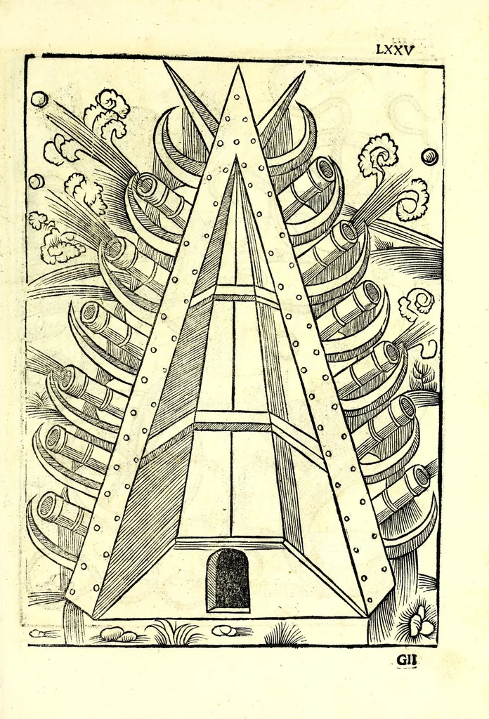 An illustration from Vegecivs De re miltari, 1511, leaf 79