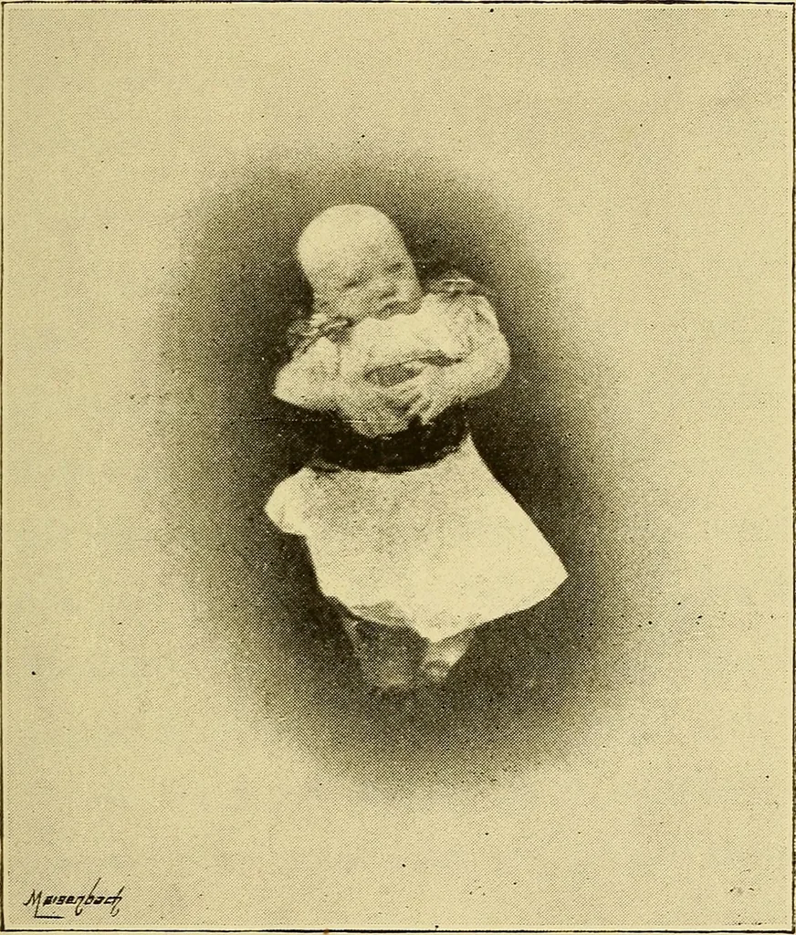 An illustration from The veil lifted. Modern developments of spirit photography. With twelve illustrations, 1894, leaf 160