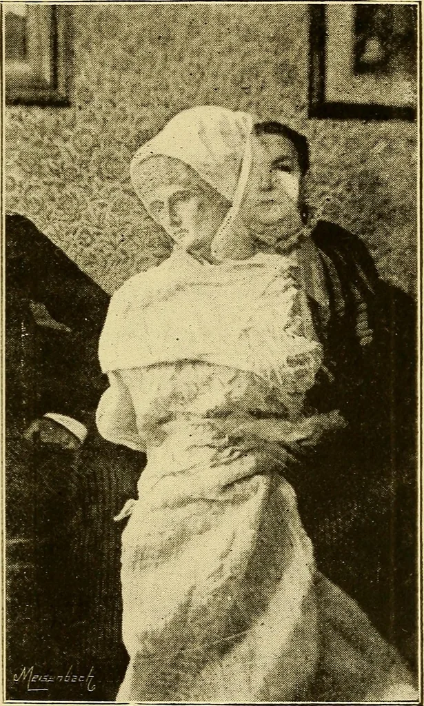 An illustration from The veil lifted. Modern developments of spirit photography. With twelve illustrations, 1894, leaf 176