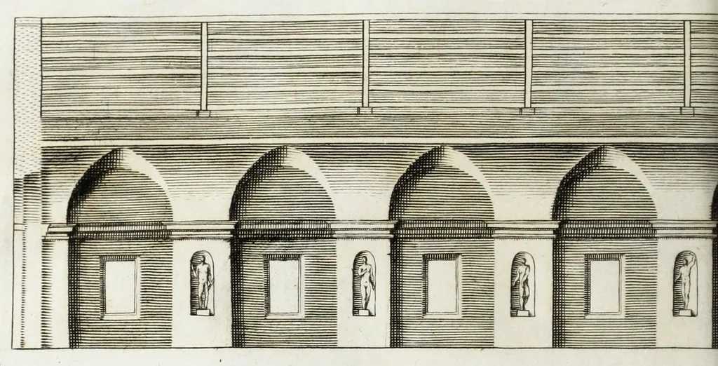 An illustration from Venaria Reale : palazzo di piacere, e di caccia, ideato dall'altezza reale di Carlo Emanvel II, duca di Sauoia, re di Cipro &c., 1674, leaf 170