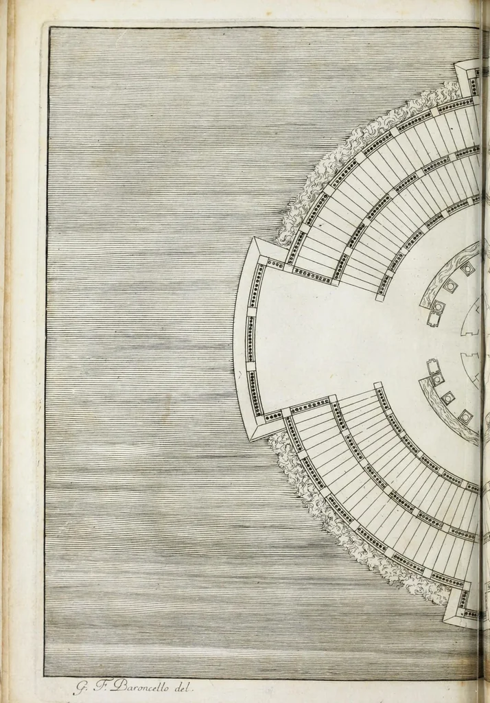 An illustration from Venaria Reale : palazzo di piacere, e di caccia, ideato dall'altezza reale di Carlo Emanvel II, duca di Sauoia, re di Cipro &c., 1674, leaf 204