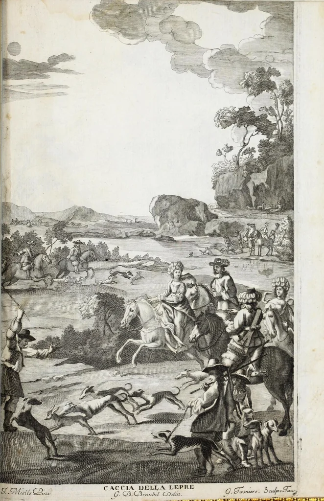 An illustration from Venaria Reale : palazzo di piacere, e di caccia, ideato dall'altezza reale di Carlo Emanvel II, duca di Sauoia, re di Cipro &c., 1674, leaf 261