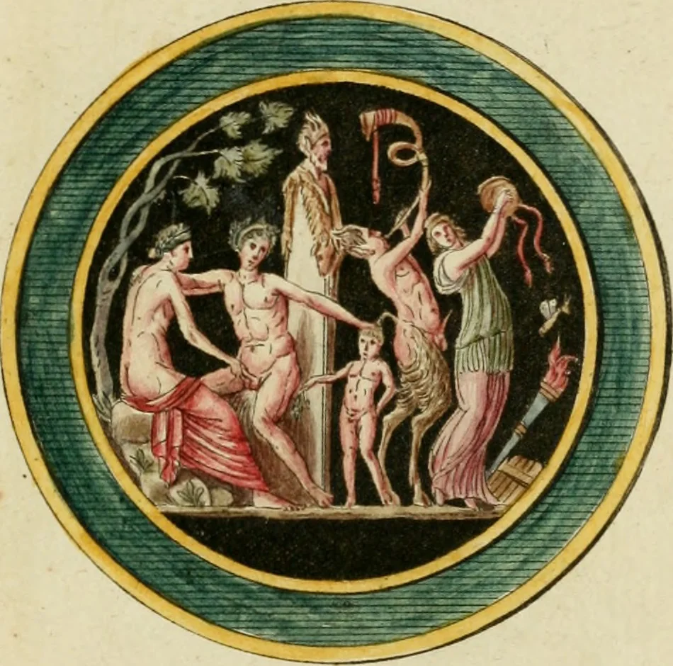 An illustration from Veneres uti observantur in gemmis antiquis, 1771, leaf 106