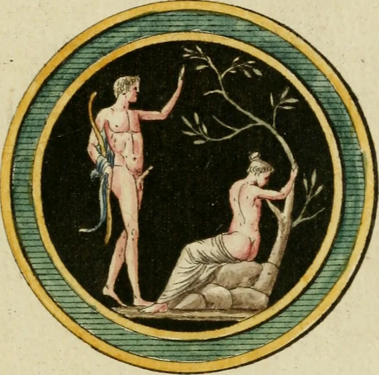 An illustration from Veneres uti observantur in gemmis antiquis, 1771, leaf 94