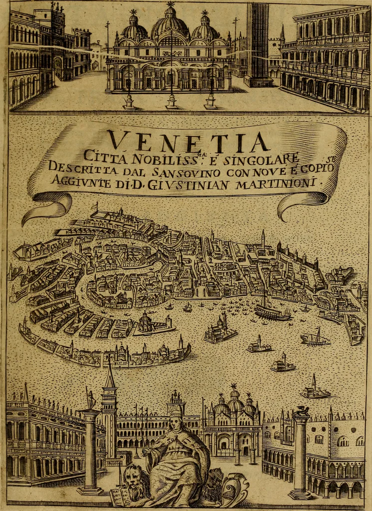 An illustration from Venetia, città nobilissima, et singolare : descritta in XIIII. libri, 1663, leaf 6