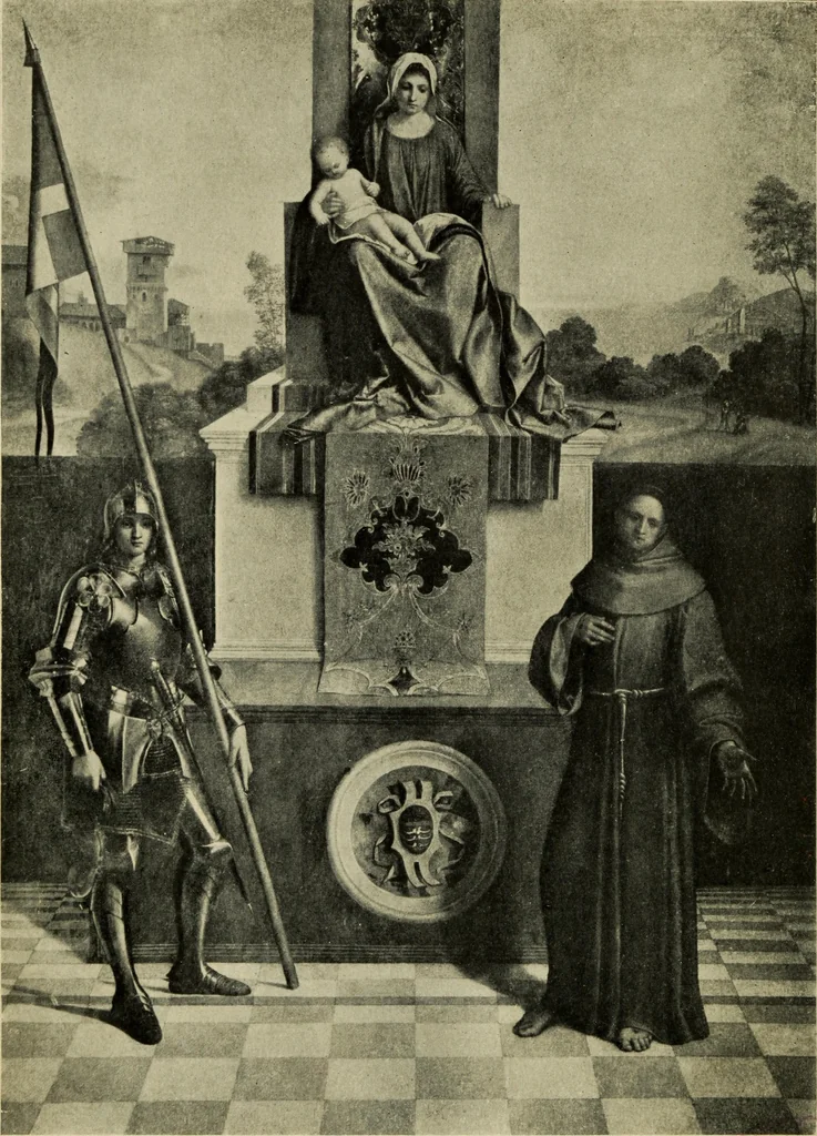 An illustration from The Venetian School of Painting, 1912, leaf 11