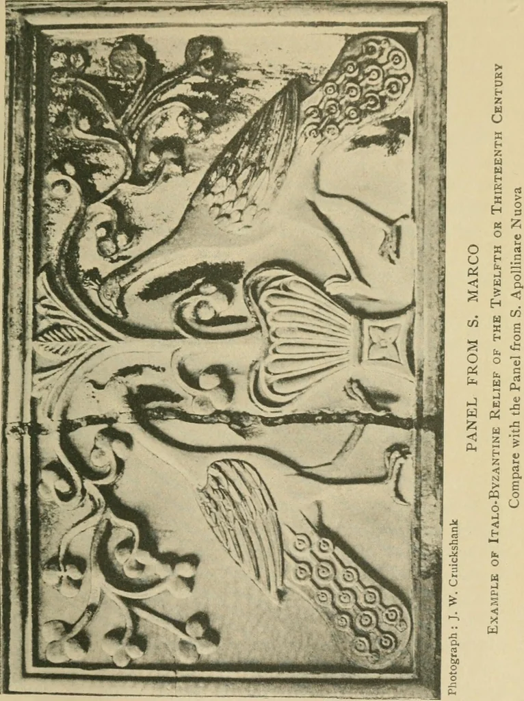An illustration from Venice, 1912, leaf 64