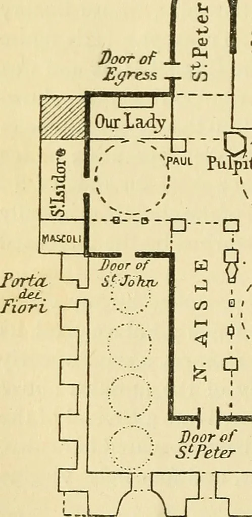 An illustration from Venice, 1912, leaf 77
