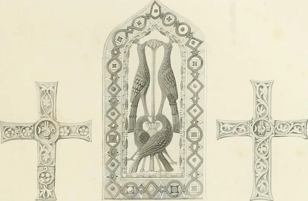 An illustration from The stones of Venice, 1851, leaf 170