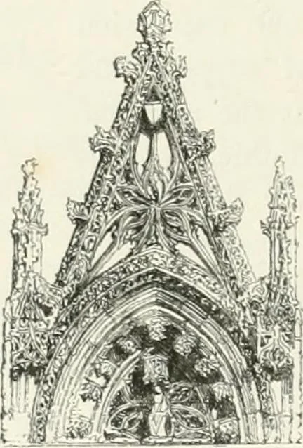 An illustration from The stones of Venice, 1851, leaf 247
