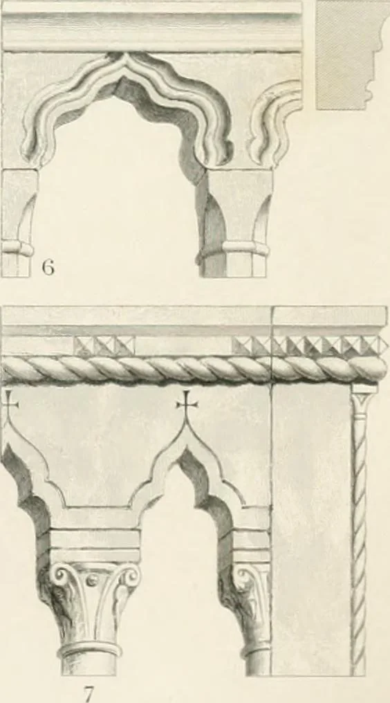 An illustration from The stones of Venice, 1851, leaf 283
