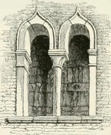An illustration from The stones of Venice, 1851, leaf 291