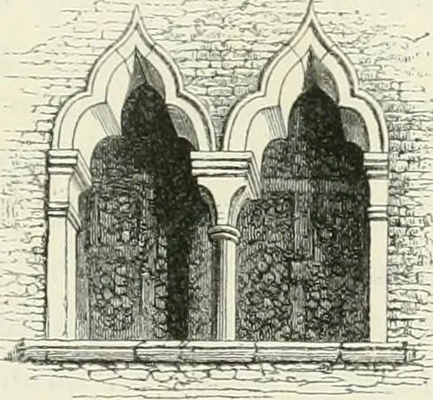 An illustration from The stones of Venice, 1851, leaf 300