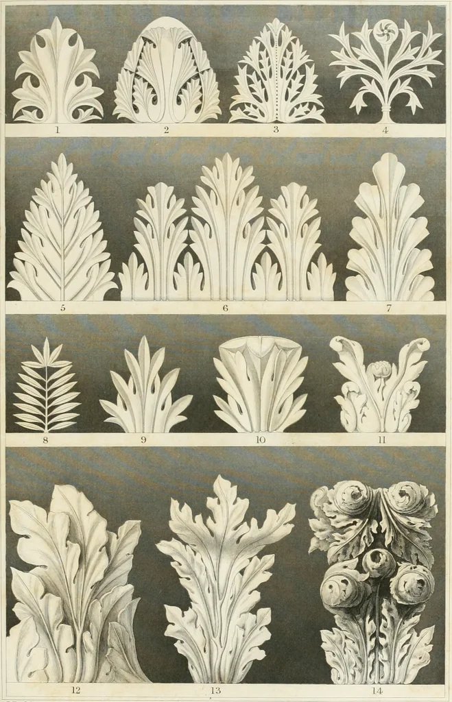 An illustration from The stones of Venice, 1851, leaf 418