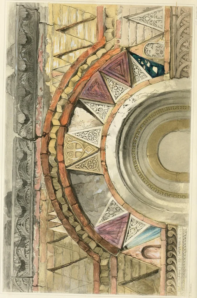 An illustration from The stones of Venice, 1851, leaf 65