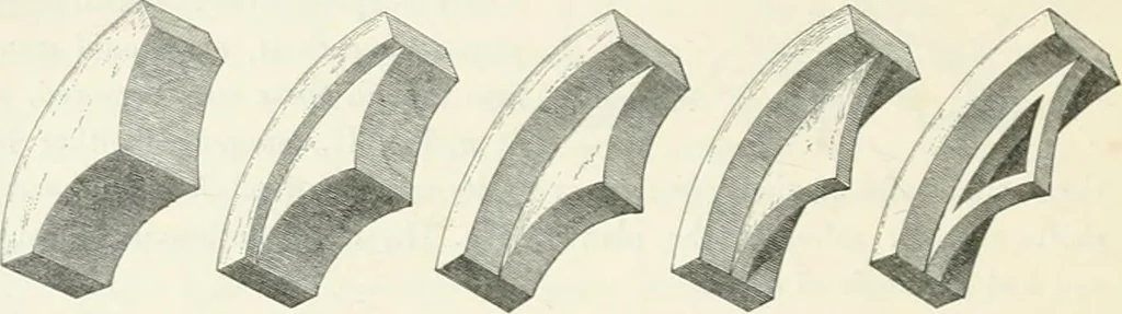 An illustration from The stones of Venice, 1851, leaf 277