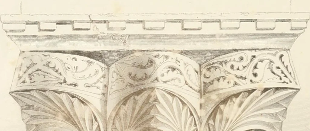 An illustration from The stones of Venice, 1851, leaf 329