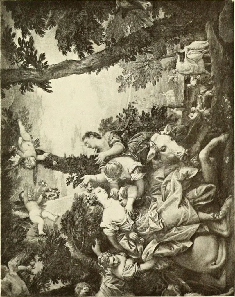 An illustration from Venice and Venetia, 1911, leaf 104