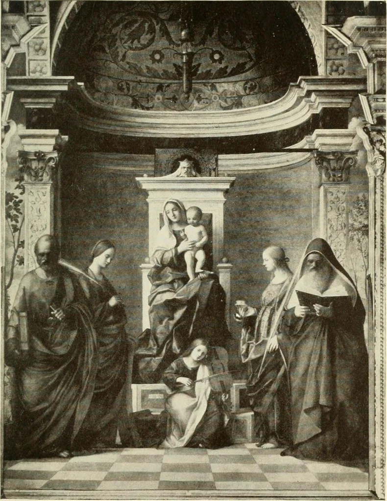 An illustration from Venice and Venetia, 1911, leaf 126