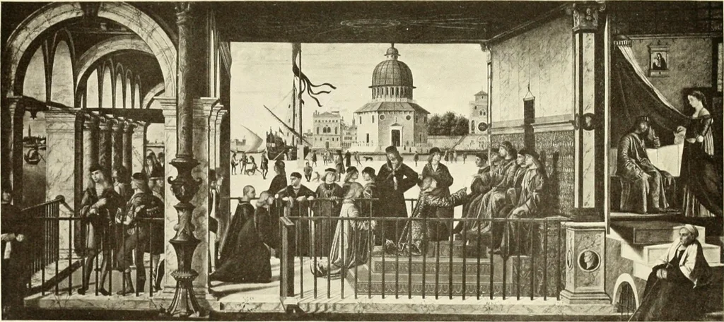 An illustration from Venice and Venetia, 1911, leaf 200