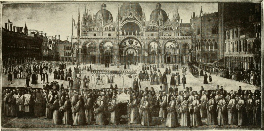 An illustration from Venice and Venetia, 1911, leaf 70