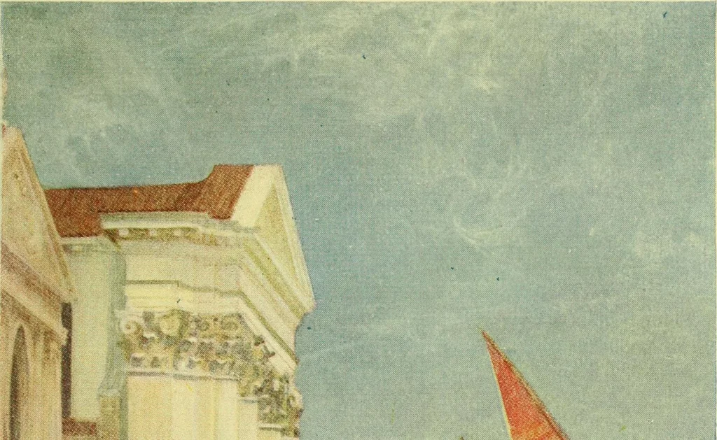 An illustration from Venice and Venetia, 1911, leaf 192