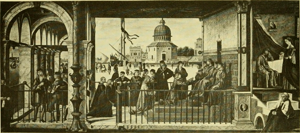 An illustration from Venice and Venetia, 1911, leaf 206