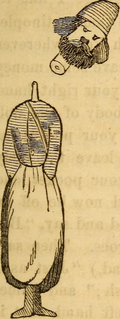 An illustration from Ventriloquism made easy, also, an exposure of magic, and the second sight mystery, 1860, leaf 22