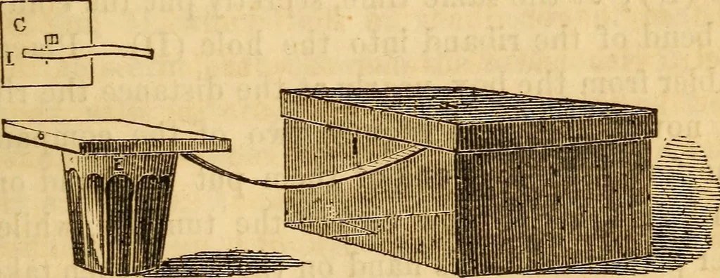 An illustration from Ventriloquism made easy, also, an exposure of magic, and the second sight mystery, 1860, leaf 24