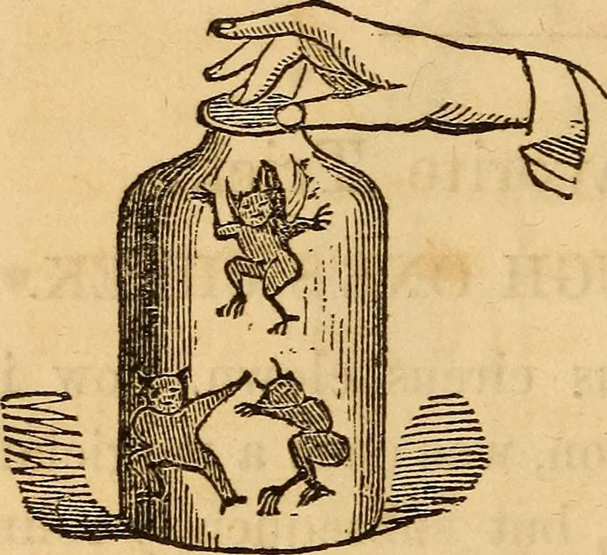 An illustration from Ventriloquism made easy, also, an exposure of magic, and the second sight mystery, 1860, leaf 29