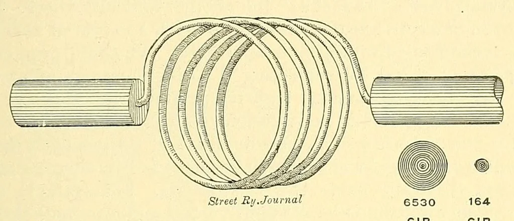 An illustration from Verbatim report of the ... Annual Meeting of the American Street-Railway Association, 1884, leaf 227