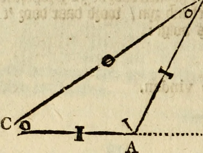 An illustration from 't Vergulde licht der zee-vaard, : of te konst der stuurlieden. Zynde een volkomen en klare onderwyzinge der navigatie, bestaande in 't geen een Stuurman hoognodig behoor de te weten, 1749, leaf 163