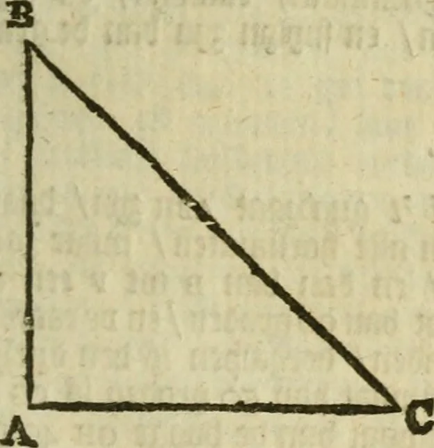 An illustration from 't Vergulde licht der zee-vaard, : of te konst der stuurlieden. Zynde een volkomen en klare onderwyzinge der navigatie, bestaande in 't geen een Stuurman hoognodig behoor de te weten, 1749, leaf 188