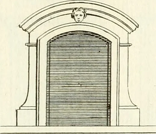An illustration from Verhandeling over de bouwkunde : met de noodige aanmerkingen en waarneemingen, 1781, leaf 298