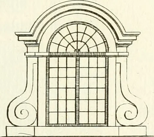 An illustration from Verhandeling over de bouwkunde : met de noodige aanmerkingen en waarneemingen, 1781, leaf 298