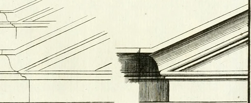 An illustration from Verhandeling over de bouwkunde : met de noodige aanmerkingen en waarneemingen, 1781, leaf 306