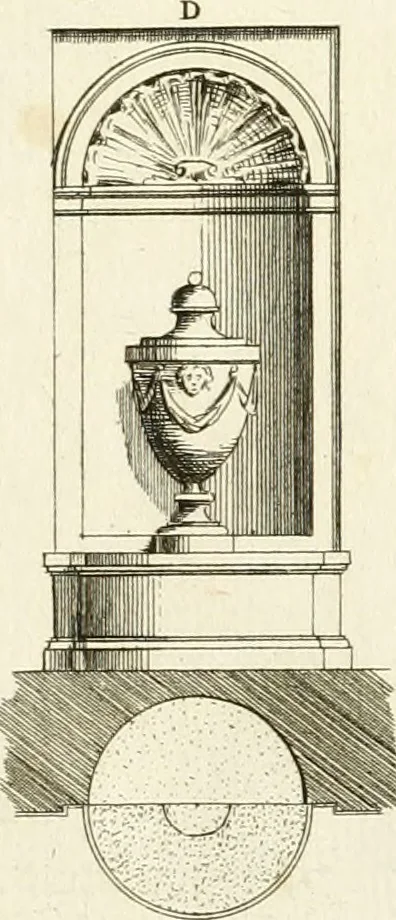 An illustration from Verhandeling over de bouwkunde : met de noodige aanmerkingen en waarneemingen, 1781, leaf 312