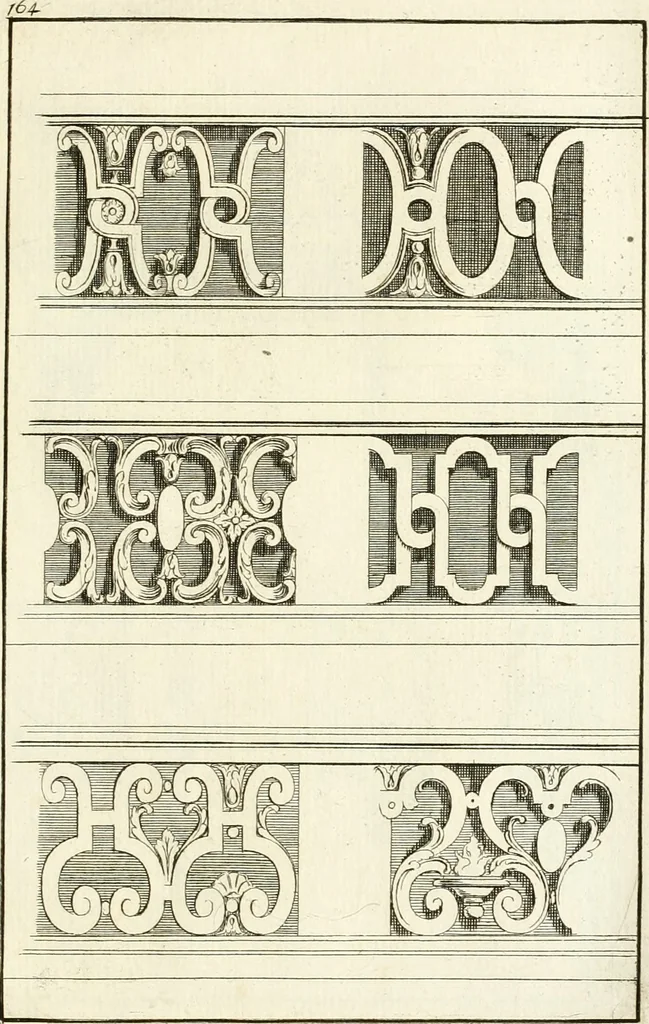 An illustration from Verhandeling over de bouwkunde : met de noodige aanmerkingen en waarneemingen, 1781, leaf 332