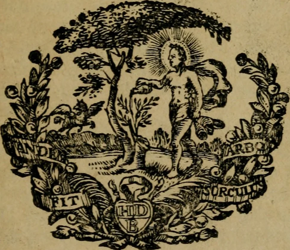 An illustration from Verhandeling van de oude orakelen der heydenen, 1687, leaf 6