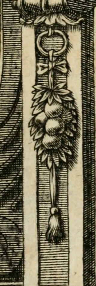 An illustration from Veridico racconto dell' origine, progressi e miracoli della Madonna di Reggio : con la descrittione d'alcune solennità, e del tempio : dichiarandosi le di lui pitture e sculture, e nominandosi gl' autori di quelle, 1666, leaf 4