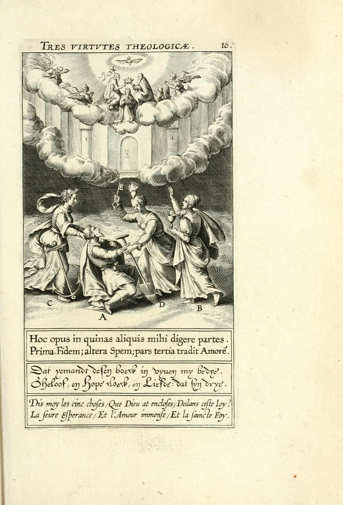 An illustration from Veridicvs Christianvs, 1601, leaf 101