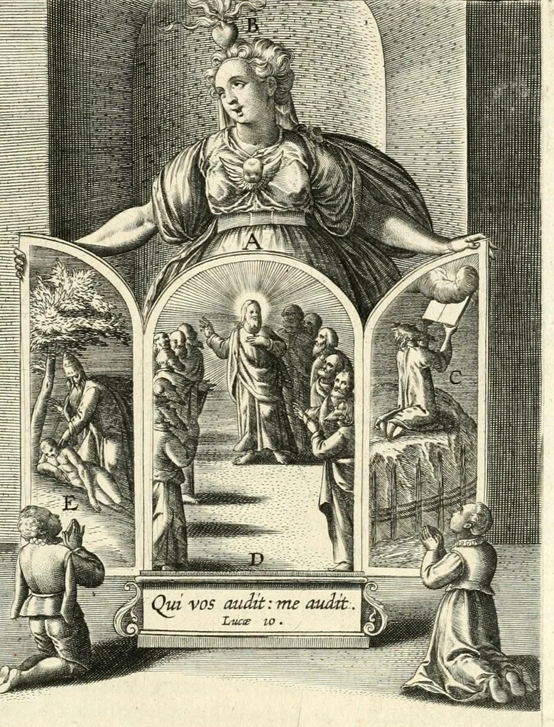 An illustration from Veridicvs Christianvs, 1601, leaf 119